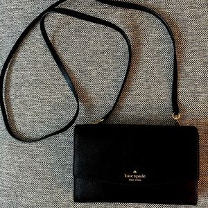 Kate Spade Laurel Way winni - black leather